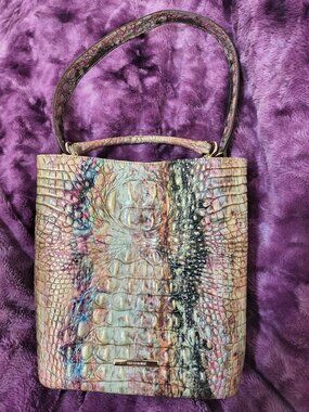 Brahmin bucket purse